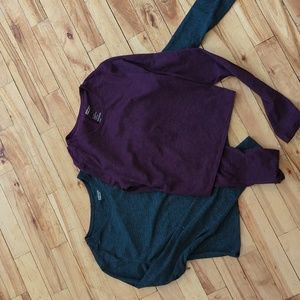Girlfriend collective cropped long sleeves